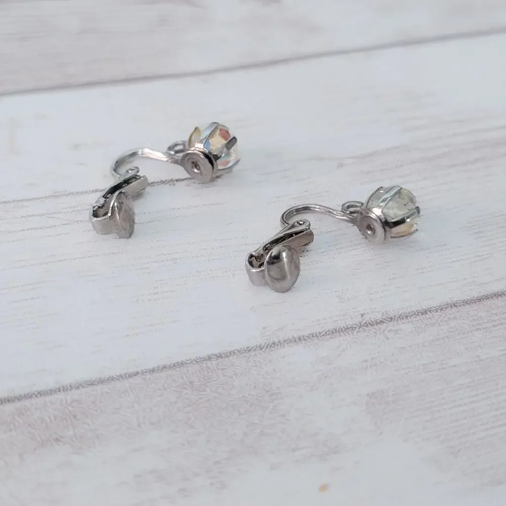 Vintage clip earrings